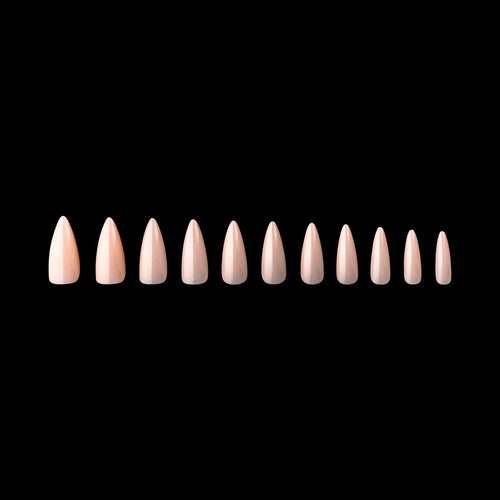 Apres Gel-X Lila Neutrals Natural Stiletto Medium150PC 40172