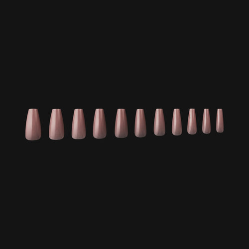 Apres Gel-X Mia Neutrals Cercueil Naturel Moyen 150PC 40177