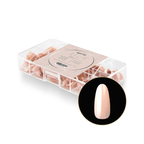 Apres Gel-X Maisie Neutres Rond Naturel Moyen 150PC 40196