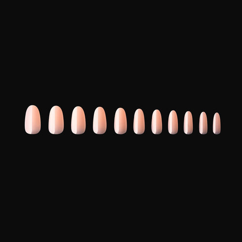 Apres Neutrals Gel-X Chloe Rond Naturel Moyen 40201