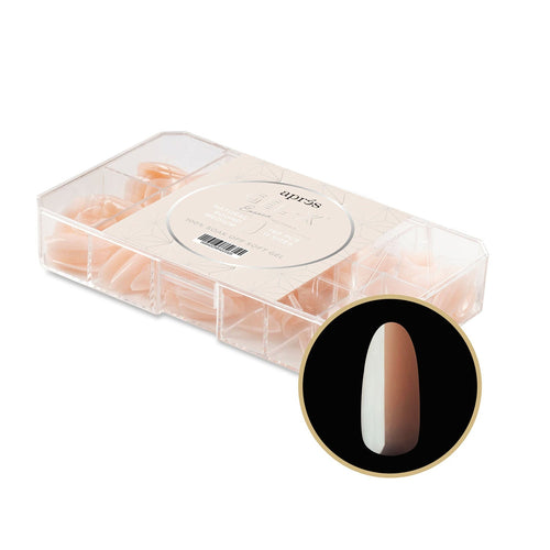 Apres Neutrals Gel-X Emma Rond Naturel Moyen 40206