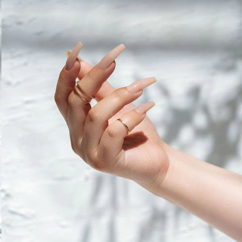 Apres Gel-X Alex Neutrals Carré Naturel Moyen 150PC 40220