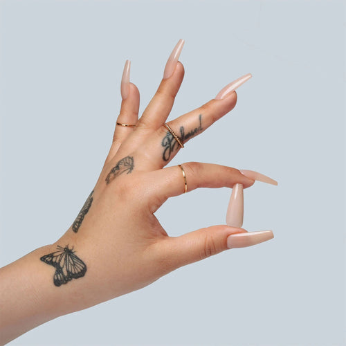 Apres Gel-X Alex Neutrals Carré Naturel Moyen 150PC 40220