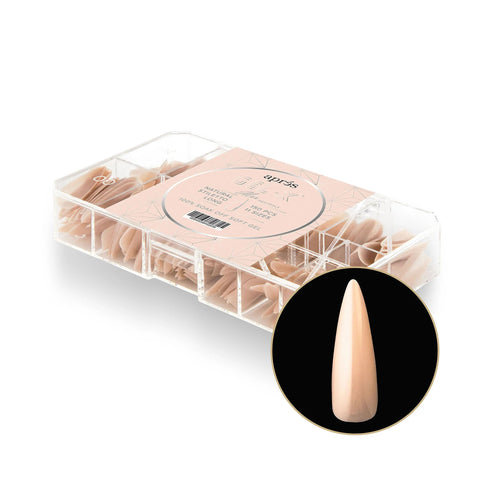 Apres Gel-X Alex Neutres Naturel Stiletto Long 150PC 40223