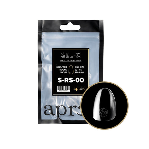 Apres Gel-X Embouts Individuels Sculpted Rond Court 50PC SRS00