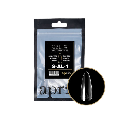 Apres Gel-X Tips Sculpted Amande Longue Recharge SAL1 40926