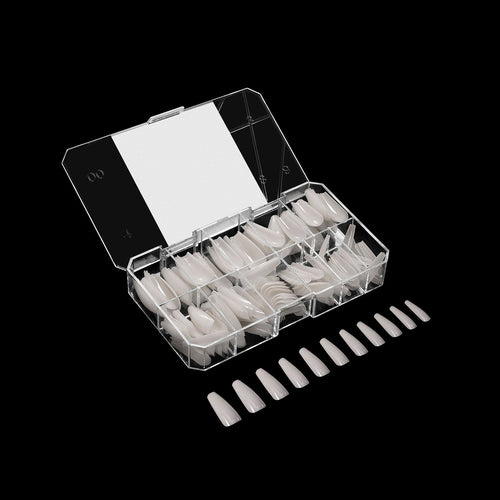Apres Neutrals Gel-X Whitney Coffin Sculpté Long 41158