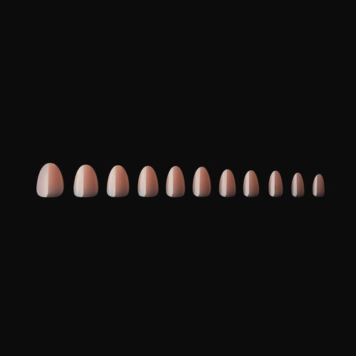 Apres Neutrals Gel-X Imani Natural Almond X-Short 41299