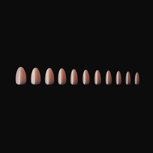 Apres Neutrals Gel-X Imani Natural Amande Courte 41300