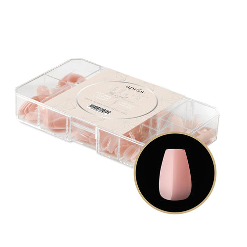 Apres Neutrals Gel-X Margot Naturel Coffin Extra Court 41310