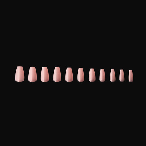 Apres Neutrals Gel-X Margot Naturel Coffin Extra Court 41310