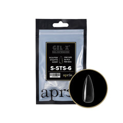 Apres Gel-X Tips Sculpted Stiletto Short Refill Bag SSTS6