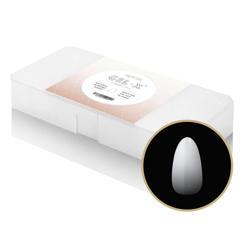Apres Gel-X Embouts Ombrés en Gel Souple Amande Naturel Court 41653