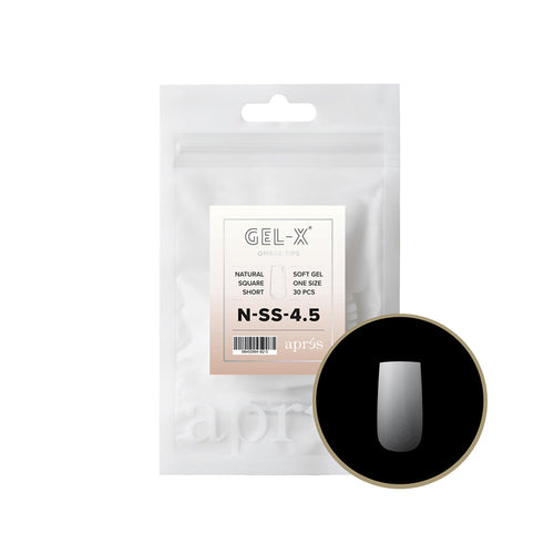Apres Ombre Gel-X Natural Square Short Refill N-SS-4.5 41821