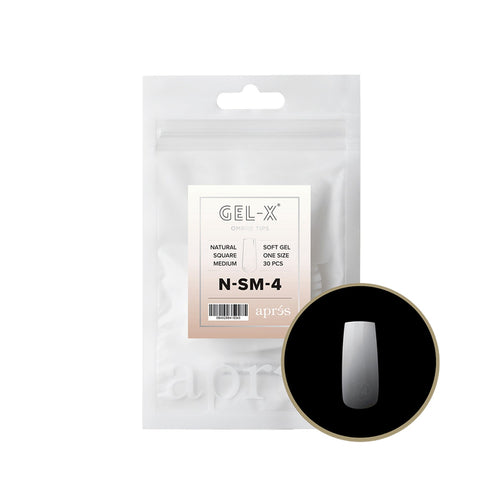 Après Ombre Gel-X Natural Carré Medium N-SM-4 41834