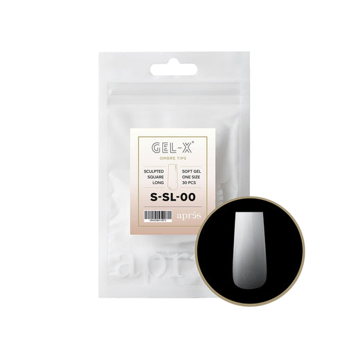 Apres Ombre Gel-X Sculpted Square Long Refill S-SL-00 41857