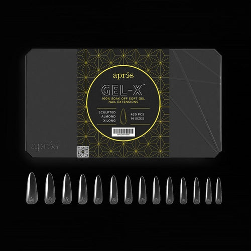 Apres Gel-X Tips Amande Sculptée X-Long 420 AP-TIP-SAXL-420