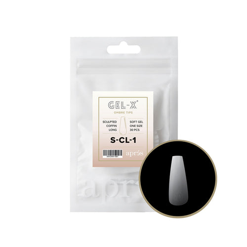 Apres Ombre Gel-X Sculpted Coffin Long Recharge S-CL-1 41896