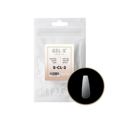 Apres Ombre Gel-X Sculpted Coffin Long Recharge S-CL-2 41897