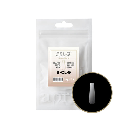 Apres Ombre Gel-X Sculpted Coffin Long Recharge S-CL-9 41907