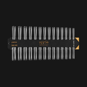 Apres Gel-X Tip Swatch Sculpted Coffin/Square XX Long 43113