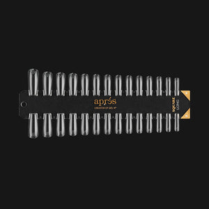 Apres Gel-X Tip Swatch Natural/Sculpted Square Long 43116