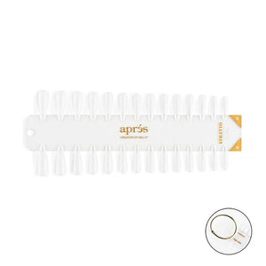 Apres Gel-X Tip Swatch Natural/Sculpted Stiletto Long
