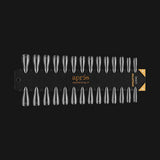 Apres Gel-X Embout Nuancier Stiletto Naturel/Sculpté Long