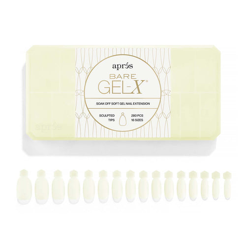 Apres Bare Gel-X Sculpted Tips 280 pièces 16 tailles AP-3BRS-280