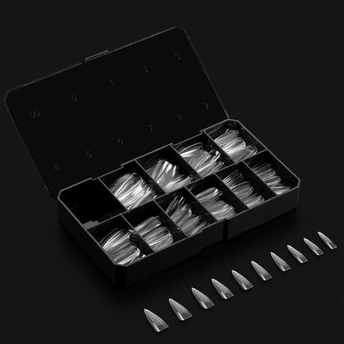 Apres Gel-X Tips Naturel Stiletto Long Doux 500 Pièces 56655