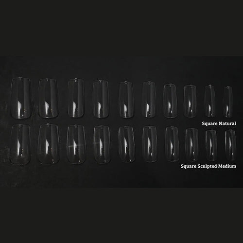 Apres Gel-X Individual Tips Sculpted Square Medium 50PK SSM3