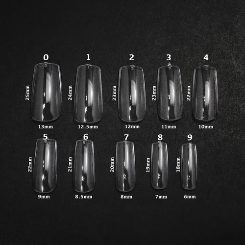 Apres Gel-X Individual Tips Sculpted Square Medium 50PK SSM3