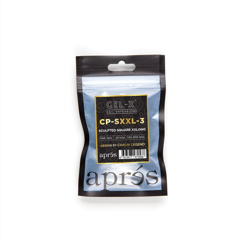 Apres Gel-X Tips Carré Sculpté XXLong 25 Pièces CP-SXXL3 /97258