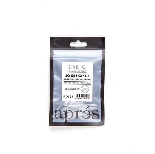 Apres Gel-X Tips JQ Sculpted Stiletto XXXLong 25 pièces SSTXXXL1