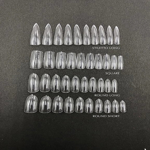 Apres Gel-X Embouts Individuels Carrés Naturels Moyens 50 unités NSM0