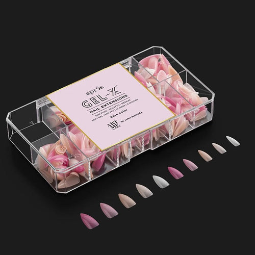 Apres Gel-X Tips B/C Stiletto Sculpté Médium 500Pcs YO-B-SSTM