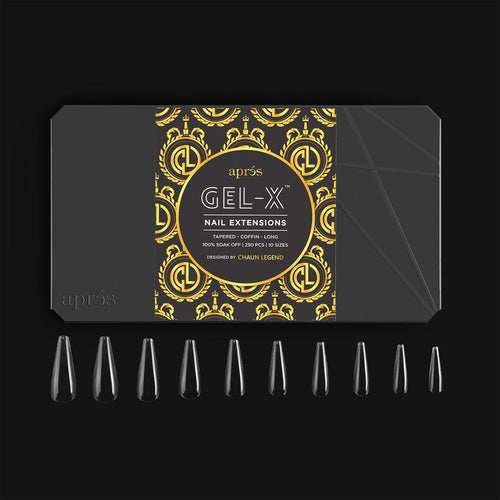 Apres Gel-X Sculpted Tapered Coffin Extra Long 250 pièces CP-TCXL