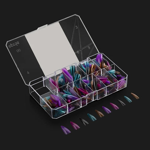 Apres Gel-X Tips V/C Sculpted Stiletto Long 500 pièces YO-V-SSTL