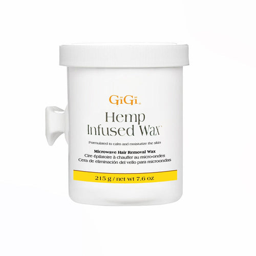 Gigi Cire d'épilation au micro-ondes 8 fl oz - Infusée au chanvre 09180