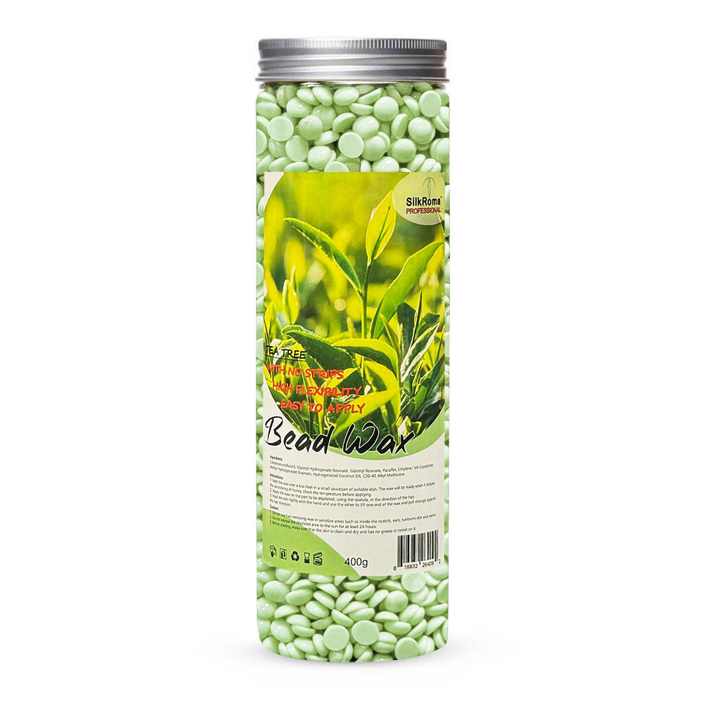 Cire dure SilkRoma Bead Wax Arbre à thé 400g - 26409