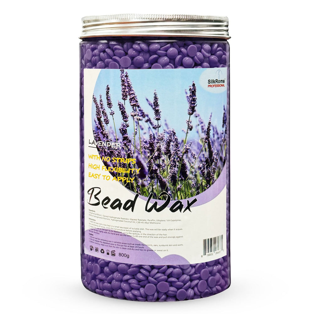Cire en perles SilkRoma Lavande 800g - Cire dure 26437