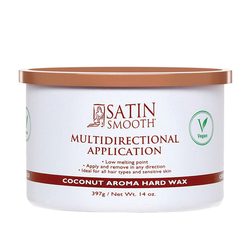 Cire dure Satin Smooth à la noix de coco, multi-applications, 396 g
