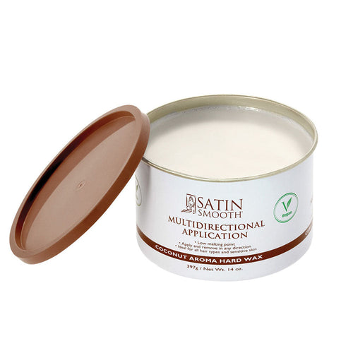 Cire dure Satin Smooth à la noix de coco, multi-applications, 396 g