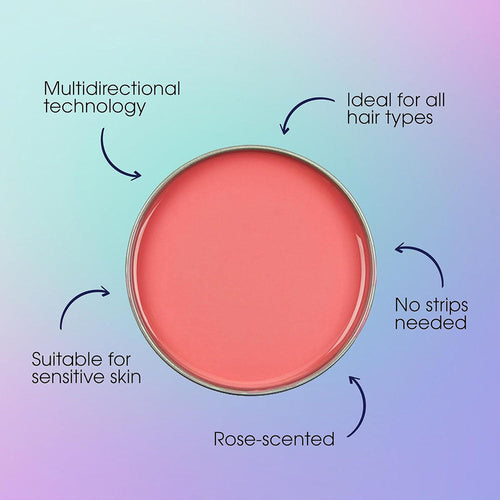 Satin Smooth Cire dure multi-usage Arôme rose 14oz