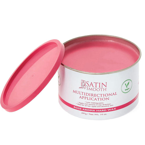 Satin Smooth Cire dure multi-usage Arôme rose 14oz