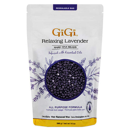 Gigi Perles de cire chaude Relaxante lavande 396 g/14 fl oz 71604