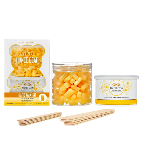 Gigi Kit de cire dure visage et corps - Honee Bear 99102
