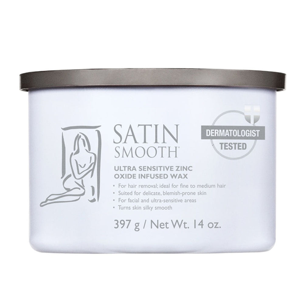 Cire à l'oxyde de zinc ultra-douce Satin Smooth 14 oz 814151