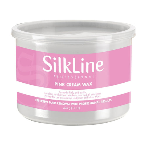 Cire crème rose Silkline 425 g/15 oz - SLWCREMENC 33016