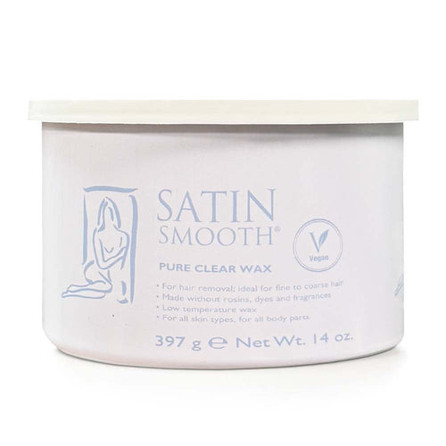 Satin Smooth Pure Clear Wax 14 oz. 44514